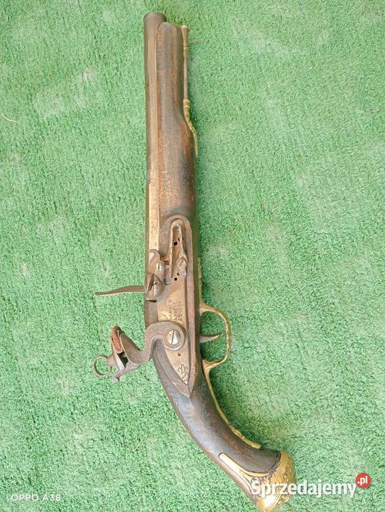 pistolet skałkowy marynarski Militaria Bielawa