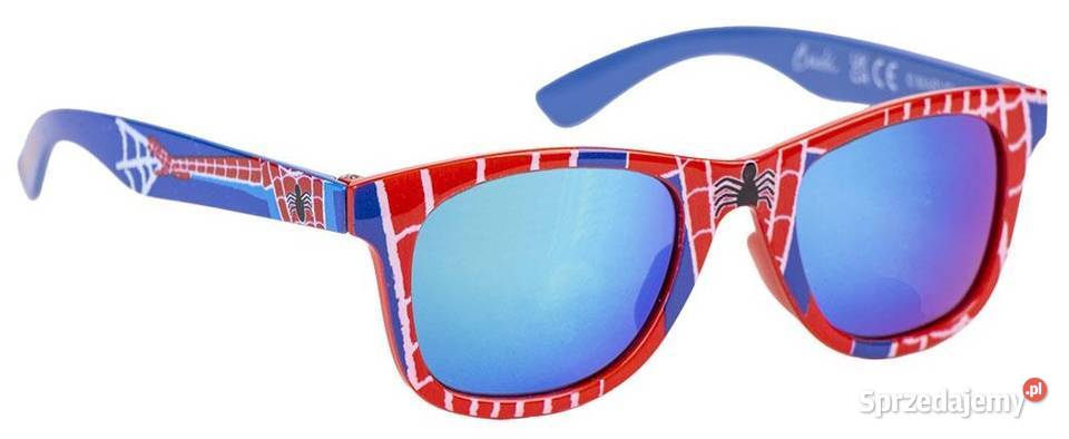 Spiderman Okulary Przeciwsłoneczne UV Dzieci Pozostałe sprzedam