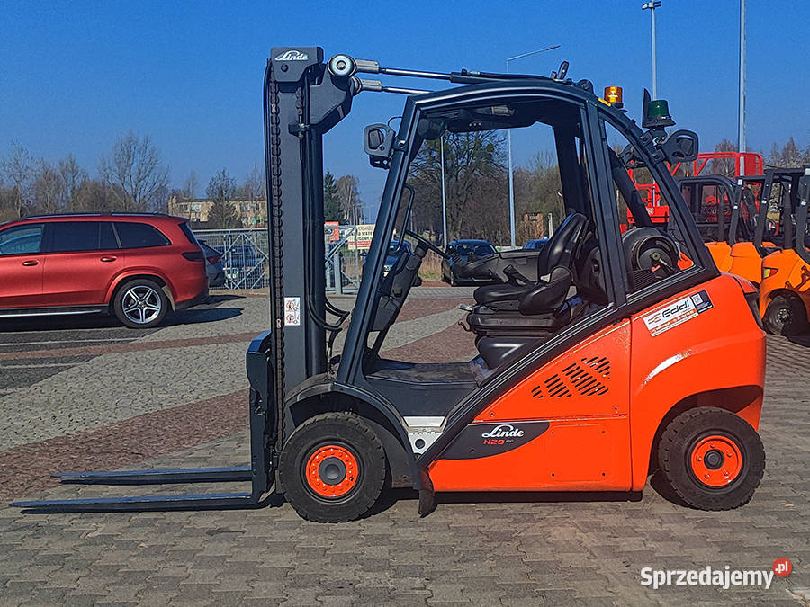Wózek widłowy gazowy Linde H20T02600 2 tony