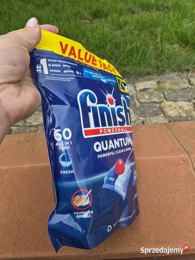 Kapsułki do zmywarki Finisch quantum 60 sztuk Kwidzyn