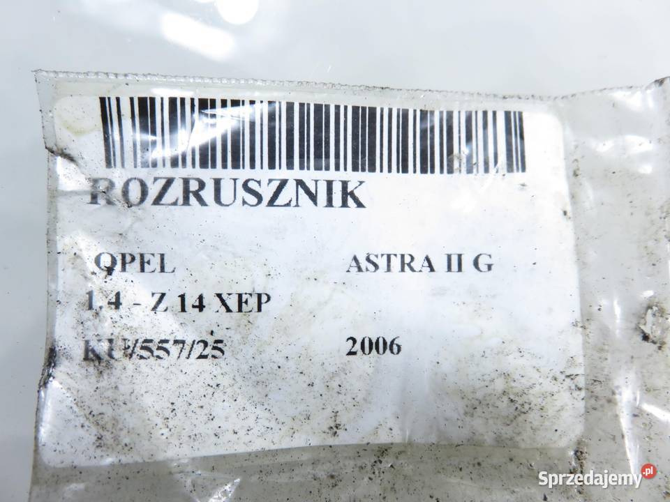 ROZRUSZNIK OPEL ASTRA II G 14 Z 14 XEP 24436877 Układ elektryczny silnika