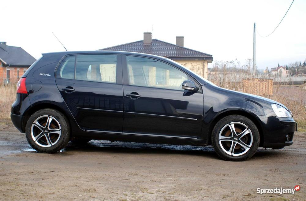 VW Golf 5 19 TDI 105 2006r 176544 5drzwi edycja immobilizer wielkopolskie