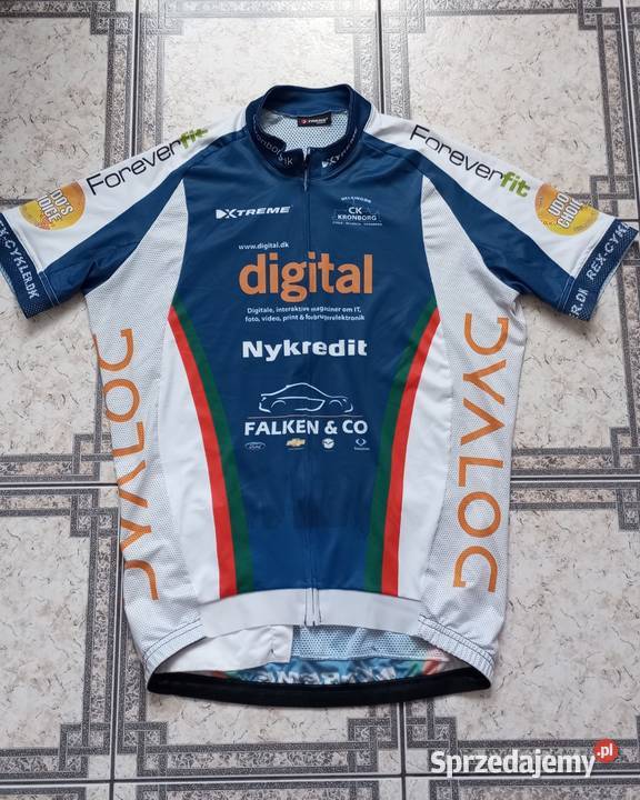 Xtreme koszulka rowerowa kolarska męska XL