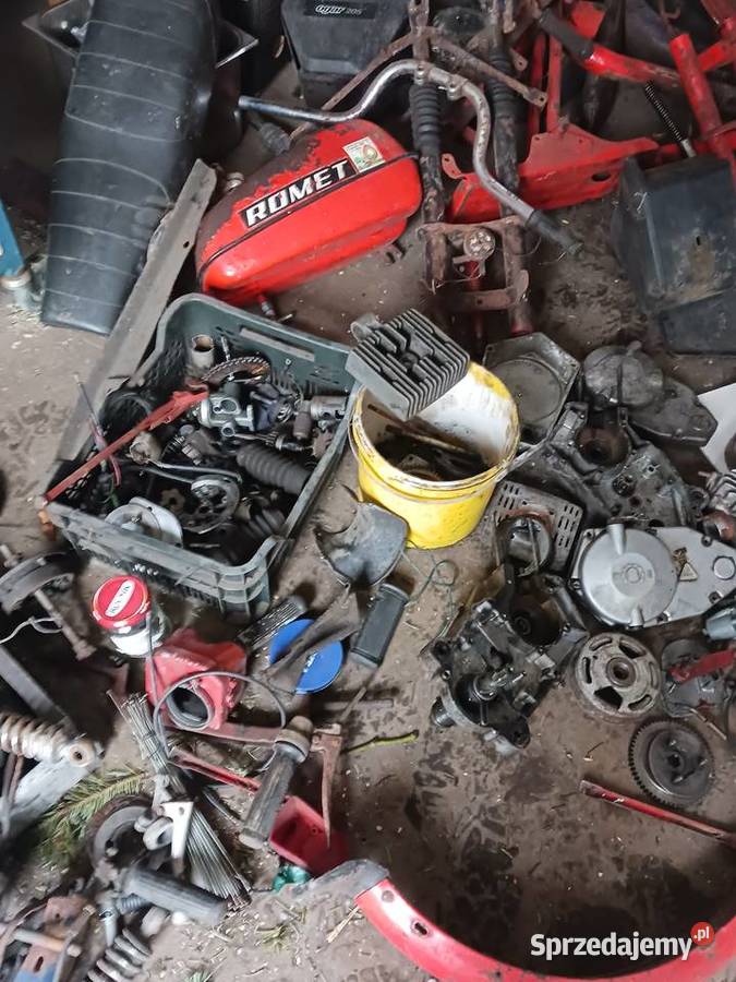 Motorynka plus romet w częściach 333km Pcim