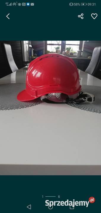 Kask hełm firmy Polstar rozmiar 5364 czerwony Drawsko Pomorskie