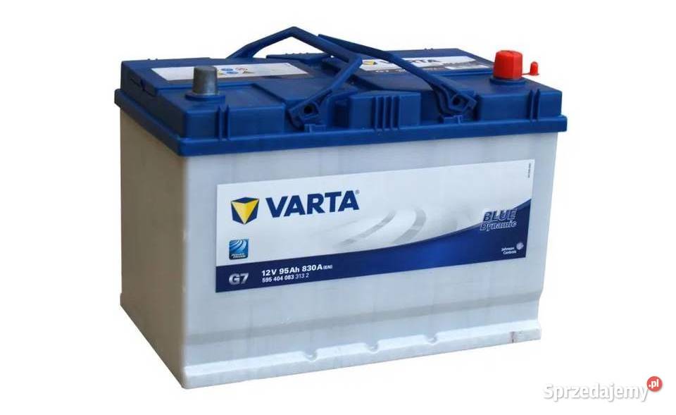 Akumulator Varta Blue Dynamic G7 G8 95Ah830A Układ elektryczny Pruszków