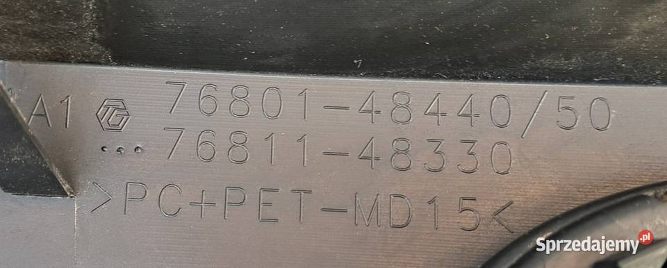 Blenda klapy Lexus RX IV 7680148440 Emblemat osobowe dolnośląskie Mielęcin
