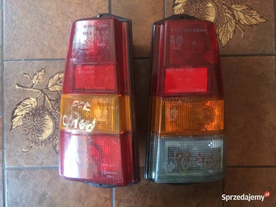 Lampy tył Fiat Panda I prawa i lewa lampa tylnie Kutno sprzedam