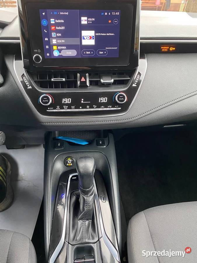 Toyota Corolla E21 2022 15 Comfort Benzyna LPG gniazdo AUX Corolla podkarpackie Głogów Małopolski