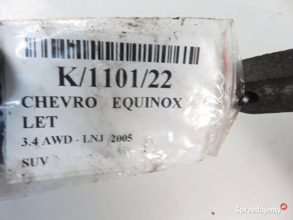 PRZEPUSTNICA CHEVROLET EQUINOX 34 12582616