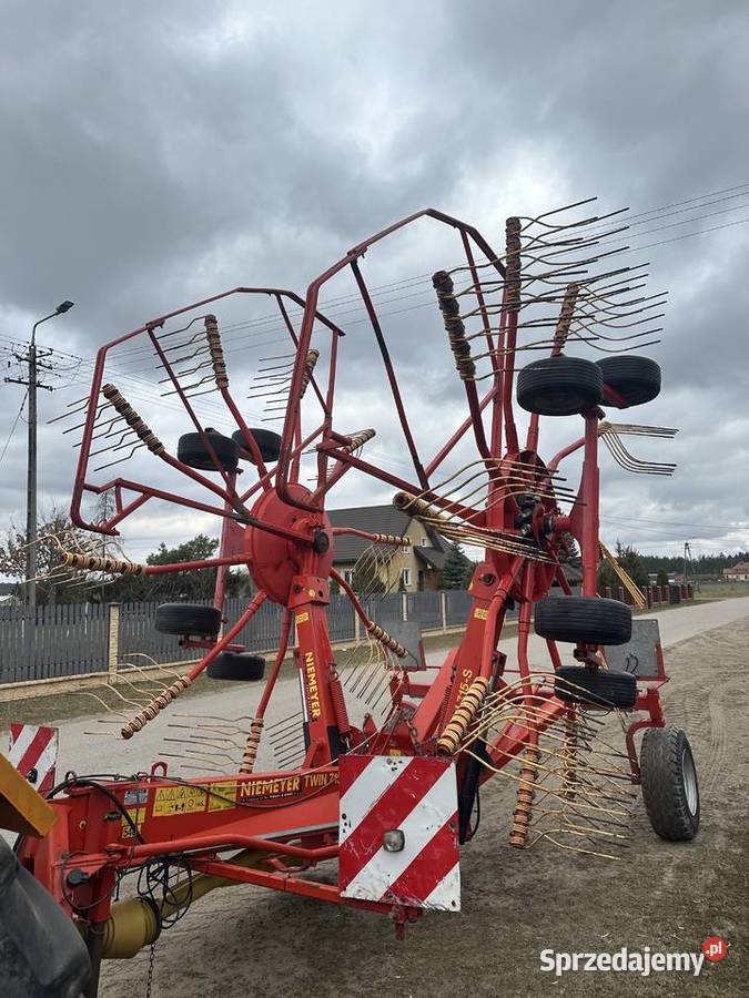 Zgrabiarka dwukaruzelowa Niemeyer Twin 715S Łyse