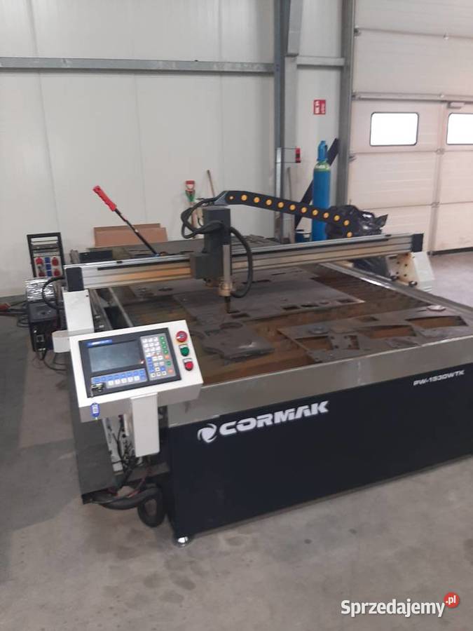 Wycinarka plazmowa CORMAK 1500x3000 wypalarka Produkcja Siedlce