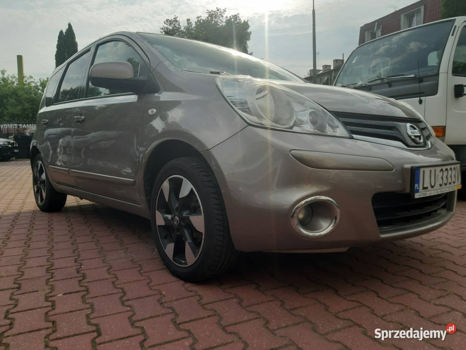 Nissan Note Jeden Właściciel Oryginalny Przebieg tempomat