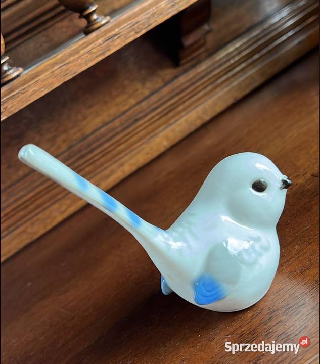 Ptaszek Łomonosow Bez sygnatury Porcelana i szkło pomorskie Gdańsk