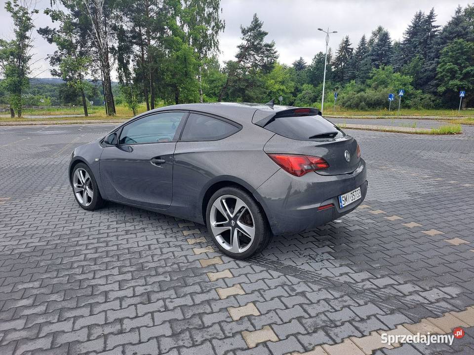 Opel Astra GTC 14 Turbo 2014 204tysKM Anglik światła do jazdy dziennej świętokrzyskie Kielce