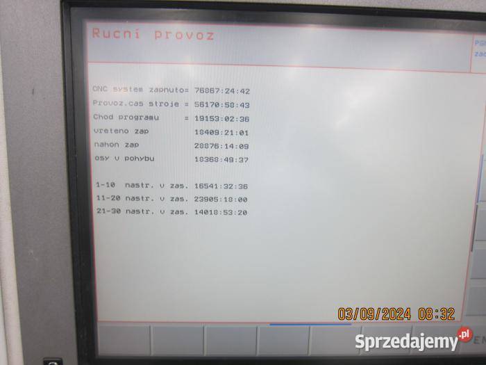 CNC CENTRUM OBRÓBCZE PIONOWE HERMLE C600U SUPER