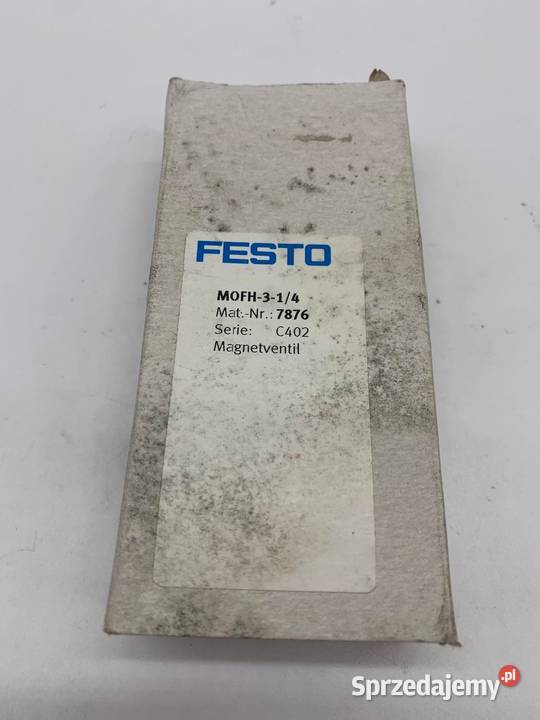Festo MOFH314 7876 Elektrozawór sprzedam