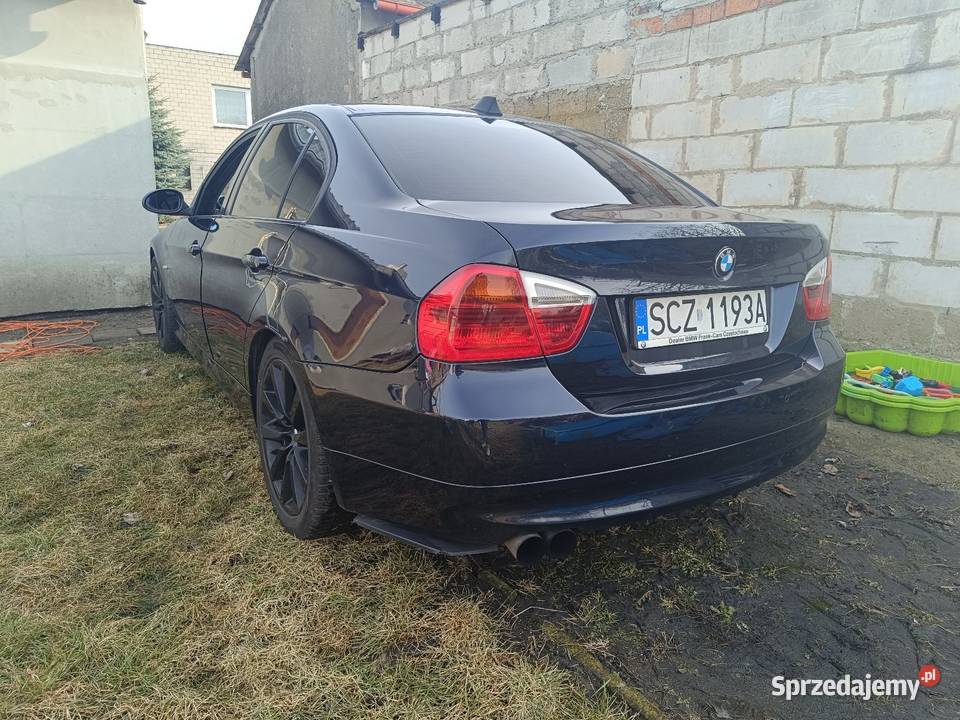 BMW E90 2007r m47 220hp kujawsko-pomorskie Osięciny