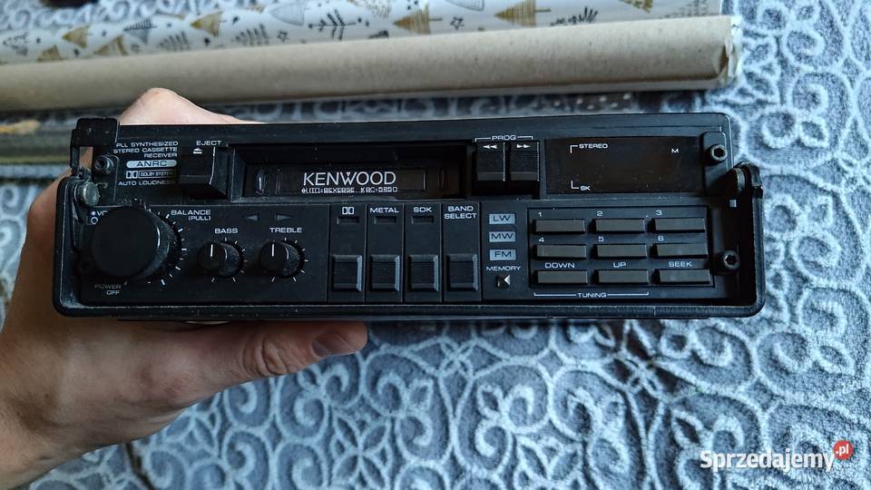 Radioodtwarzacz radio samochodowe Kenwood kaseta Bakałarzewo