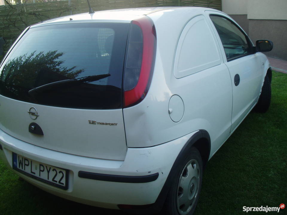 Opel Corsa C VAN nieuszkodzony mazowieckie Gąbin sprzedam