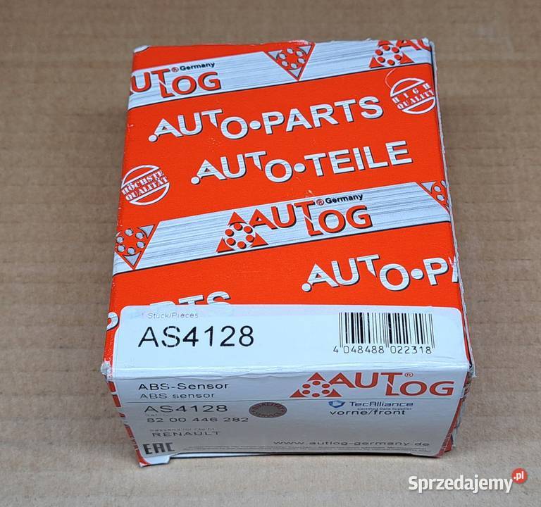 CZUJNIK ABS PRZÓD AUTLOG RENAULT MEGANE II Mielęcin