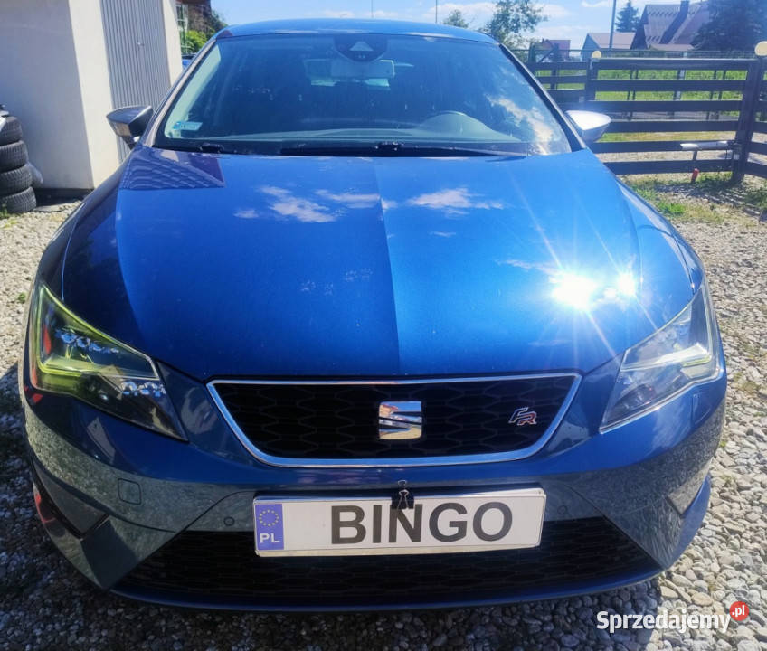 Seat Leon FR14 1402xalu III 2012 niebieski Harklowa
