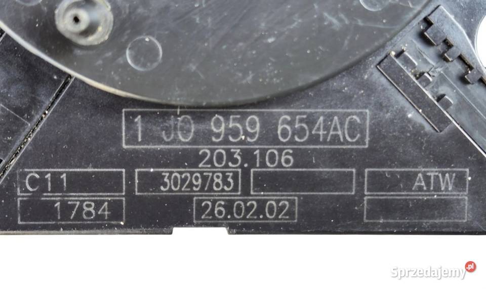 TAŚMA ZWIJAK AIRBAG AUDI A6 C5 VW PASSAT B5 FL Działoszyce