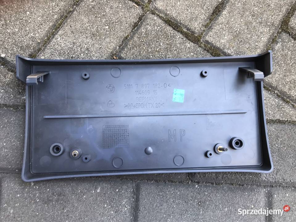 Listwa pod tablice rejestracyjna BMW e60 śląskie Kozy sprzedam