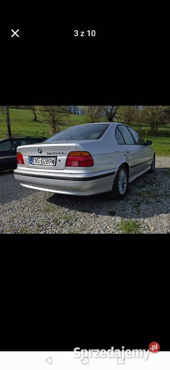 BMW e39 144 przebieg Rok produkcji 1999 Stary Sącz