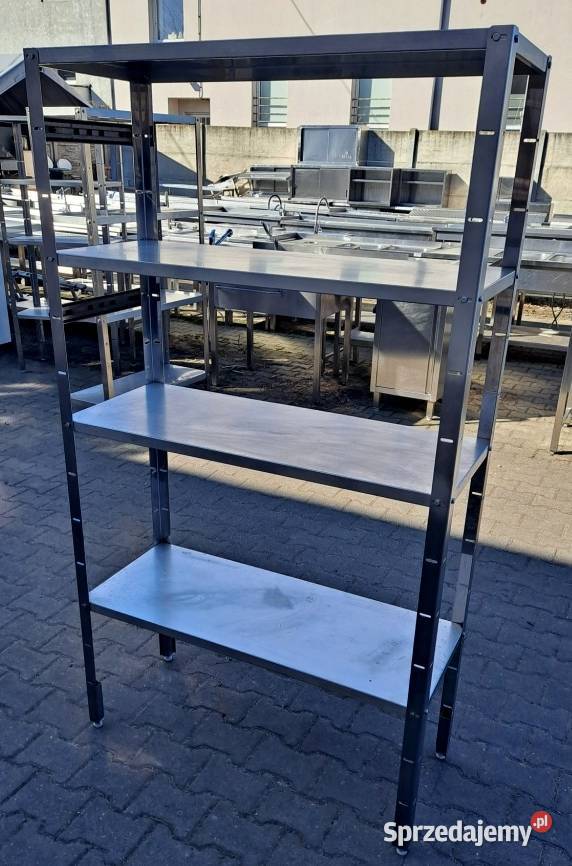 REGAŁ GASTRO NIERDZEWNY 4 PÓŁKI 10040180 M721N Nowe Skalmierzyce