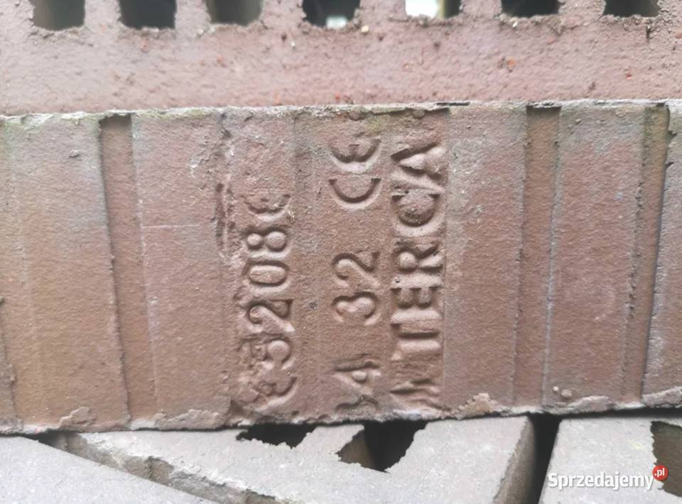 Cegła klinkier dziurawka brąz WIENERBERGER 1200 mazowieckie Mława