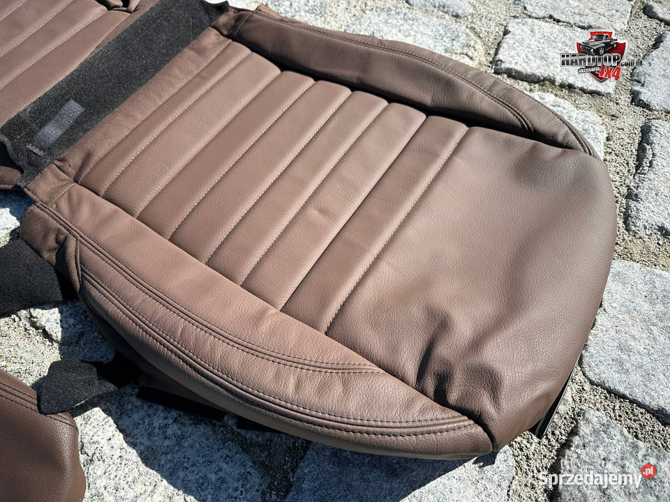 POKROWCE Oryginalne Zestaw Skóra na Fotele Pasłęk