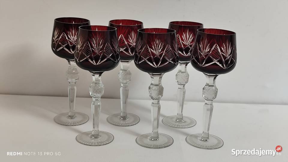 Kieliszki Kryształowe Ramery