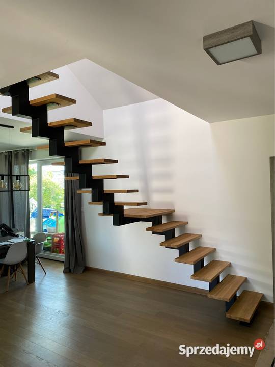 Schody metalowe nowoczesne loft samonośne Podłogi i schody Warszawa sprzedam