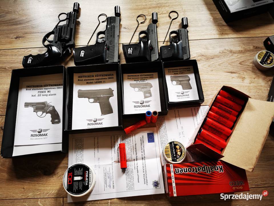 Pistolet na kapiszony odstraszanie dziki ptaki CE  Ostrowiec Świętokrzyski