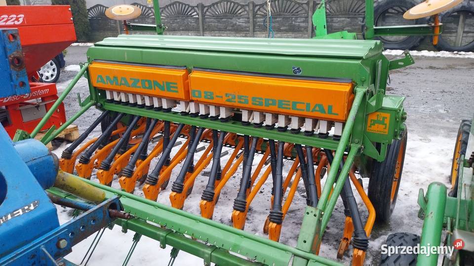 SIEWNIK do zboża AMAZONE D8 Specjal 25m ścieżki nieuszkodzony