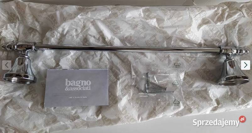 Reling na ręcznik 40 chrom Bagno TM24151 2 Kalisz