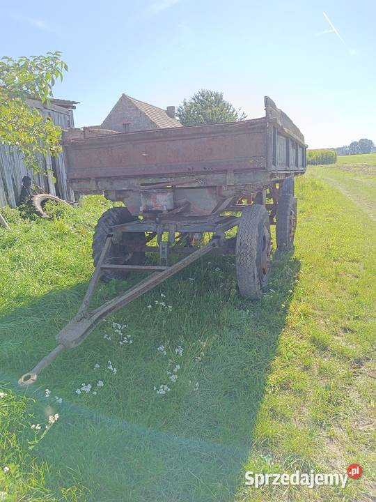 Przyczepa rolnicza Thk4 wywrotka nieuszkodzony Piła sprzedam