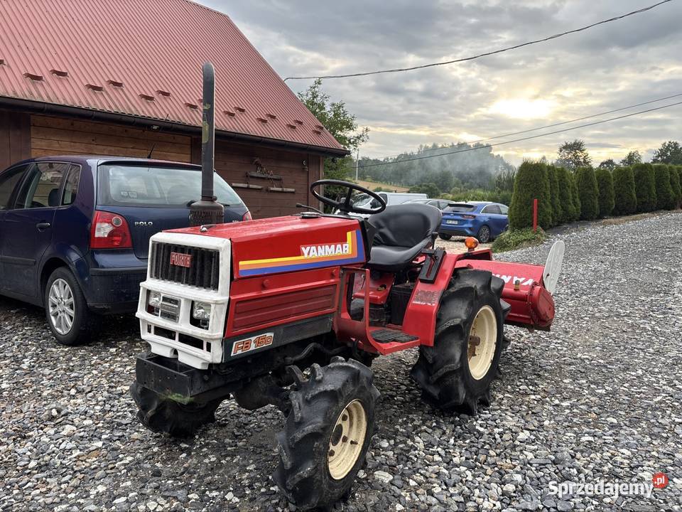 Yanmar fd15 4x4 glebogryzarka transport Dobczyce