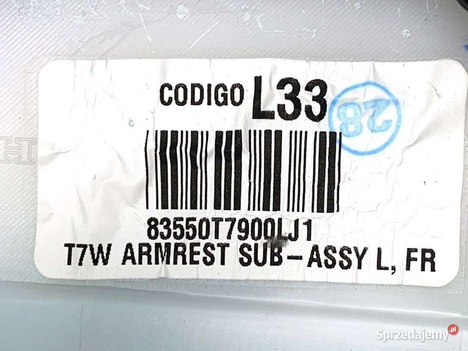 BOCZEK DRZWI LEWY PRZÓD HONDA HRV Crossover sprzedam