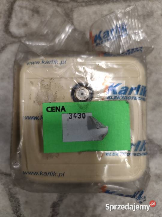 Gniazdo RTVSAT beż 1GAS1L Rydułtowy sprzedam