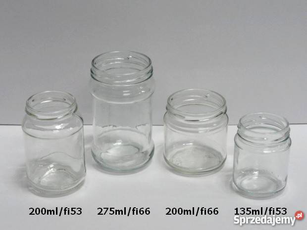 Słoik słoiki nowe poj135ml 330ml atest Dom i Ogród Skórzewo