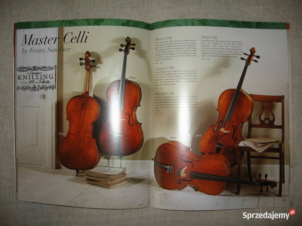 Knilling 2001 String Instruments catalog katalog