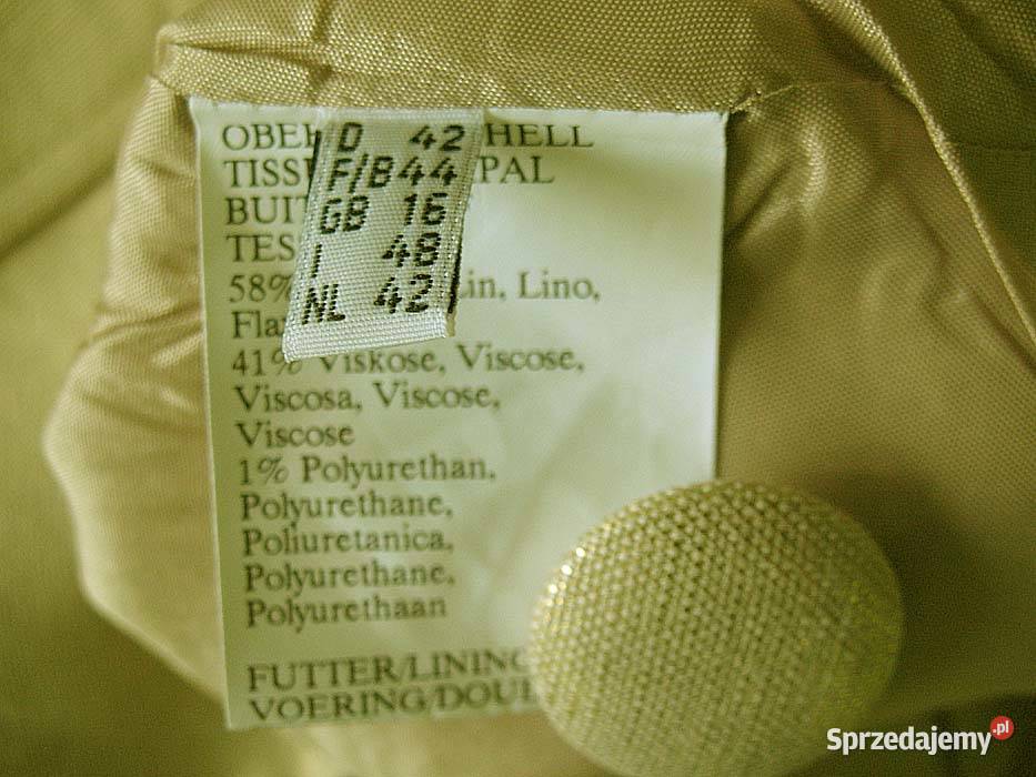 Żakiet elegancki marynarka 44 2XL biust 110 Rozmiar 44(XXL) mazowieckie Siedlce