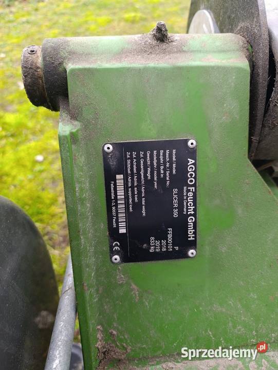Kosiarka dyskowa Fendt Slicer 350p Fendt Złoczew sprzedam
