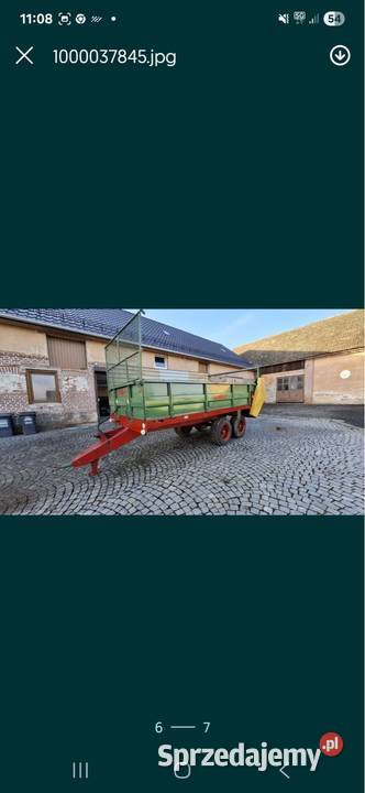 Rozrzutnik 6 ton tandem