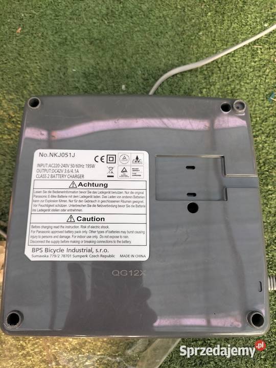 Ładowarka do baterii liion Panasonic 36V