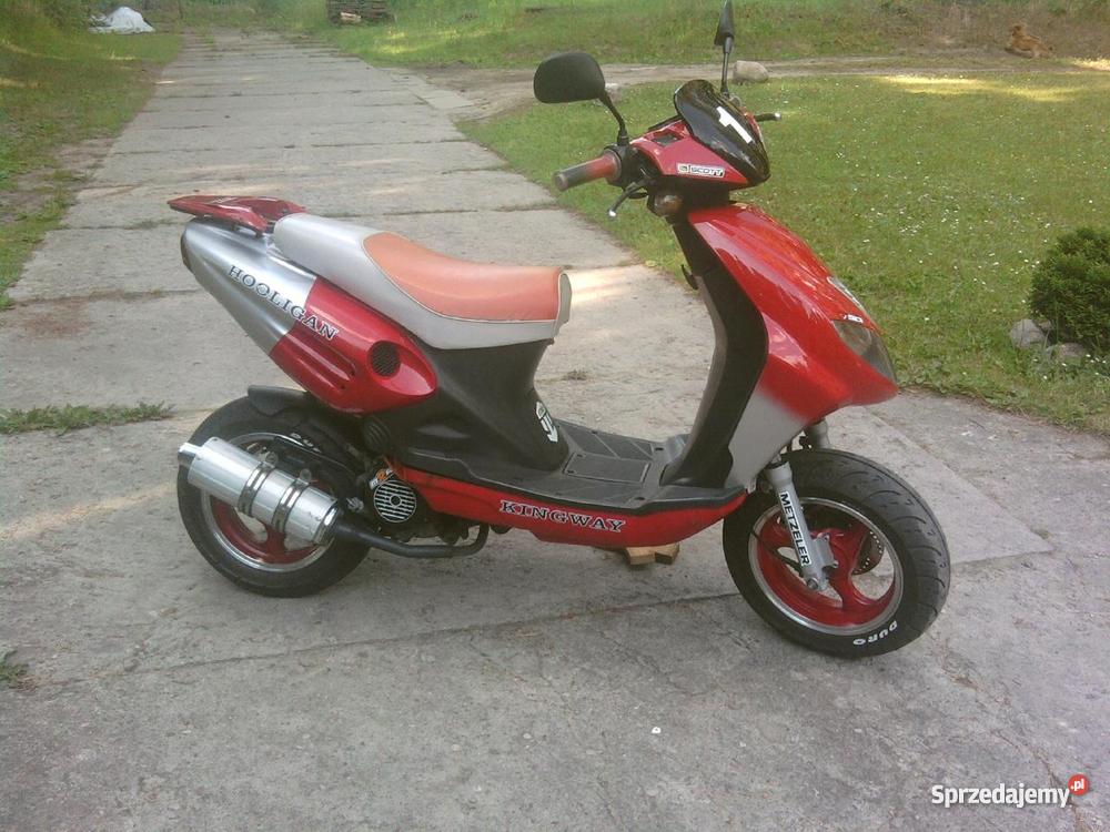 Skuter Kingway Hooligan tuning benzyna pomorskie