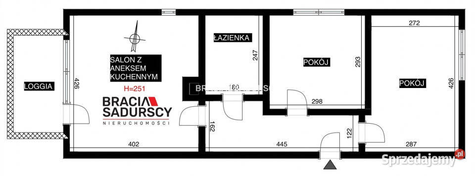 Mieszkanie 4848m2 3 pokoje Kraków Gen Leopolda Rok budowy 2013