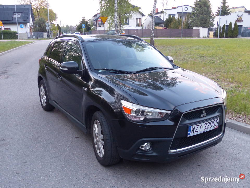 Mitsubishi ASX 18 2010 4WD Instyle skóra system mazowieckie Żyrardów
